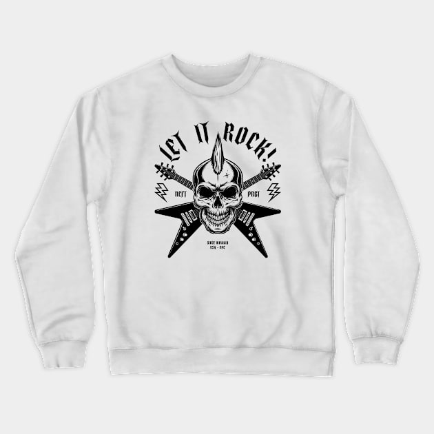 Let it rock! Crewneck Sweatshirt by NEFT PROJECT